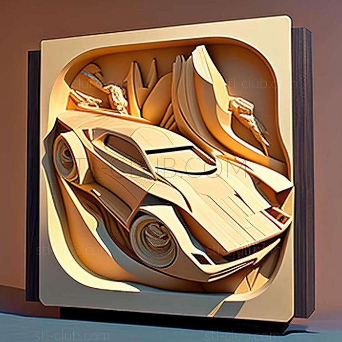 3D model Syd Mead (STL)